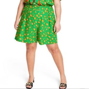 Last🤩Tabitha brown leopard print shorts